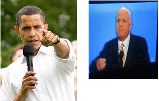 Barack Obama vs John McCain US Presidential Race